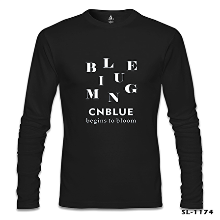 CNBlue - Bloom Siyah Erkek Sweatshirt