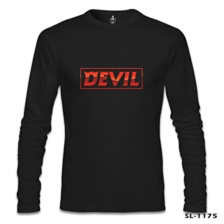 Super Junior - Devil Siyah Erkek Sweatshirt