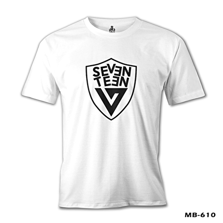 Seventeen - Logo Arma Beyaz Erkek Tshirt