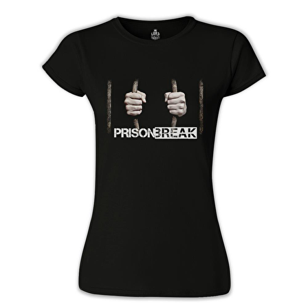 Prison Break - Behind the Bars Siyah Bayan Tshirt