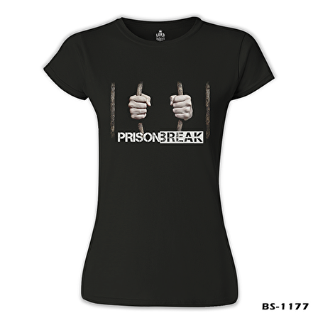 Prison Break - Behind the Bars Siyah Bayan Tshirt