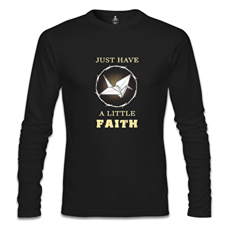 Prison Break - Little Faith Siyah Erkek Sweatshirt