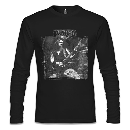 Pantera - Dimebag Scratch Siyah Erkek Sweatshirt