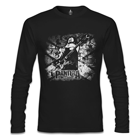 Pantera - Dimebag Rocks Siyah Erkek Sweatshirt