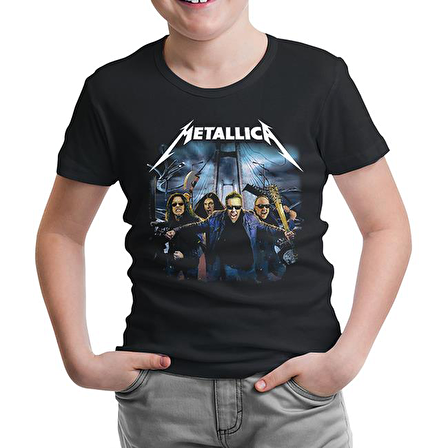 Metallica - İstanbul Siyah Çocuk Tshirt