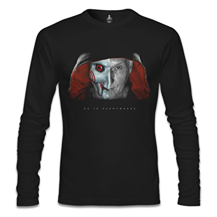 Jigsaw - Everywhere Siyah Erkek Sweatshirt