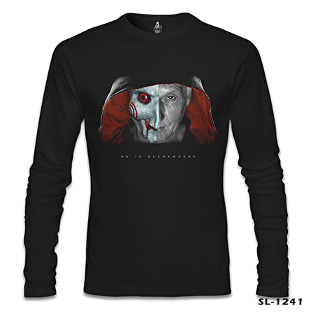 Jigsaw - Everywhere Siyah Erkek Sweatshirt