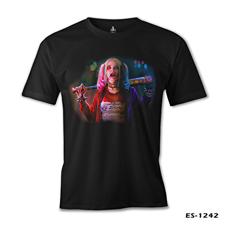 Suicide Squad - Daddy's Mons Siyah Erkek Tshirt