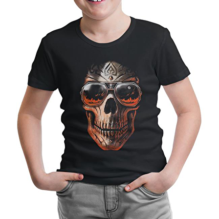 Kuru Kafa Siyah Çocuk Tshirt