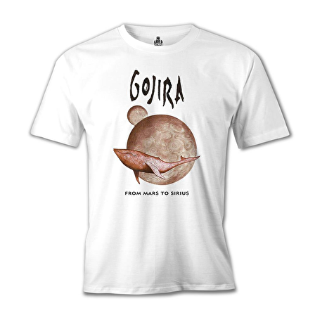 Gojira - From Mars to Sirius Beyaz Erkek Tshirt