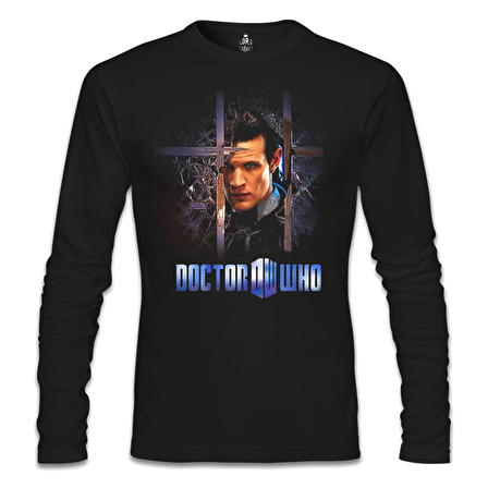 Doctor Who Siyah Erkek Sweatshirt