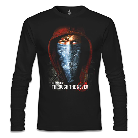 Metallica - Through The Never Siyah Erkek Sweatshirt