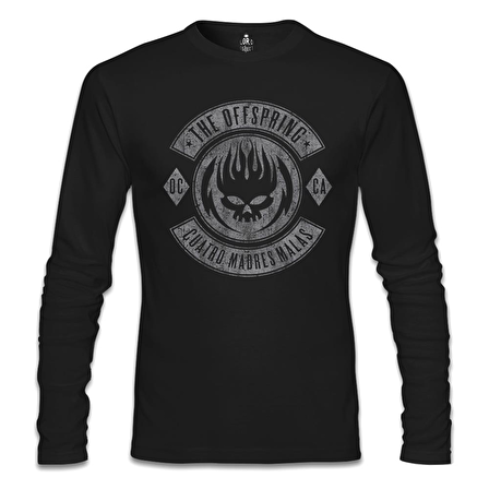 The Offspring Siyah Erkek Sweatshirt
