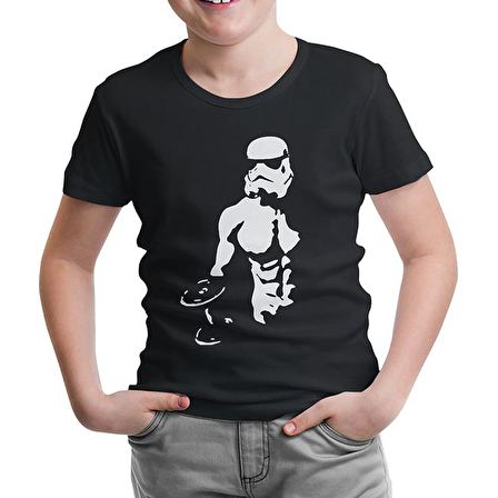 Bodybuilding - Star Wars Siyah Çocuk Tshirt