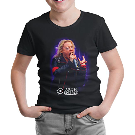 Arch Enemy - Angela Gossow Siyah Çocuk Tshirt