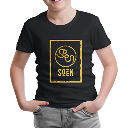 Soen Logo 2 Siyah Çocuk Tshirt