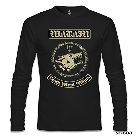 Watain Siyah Erkek Sweatshirt
