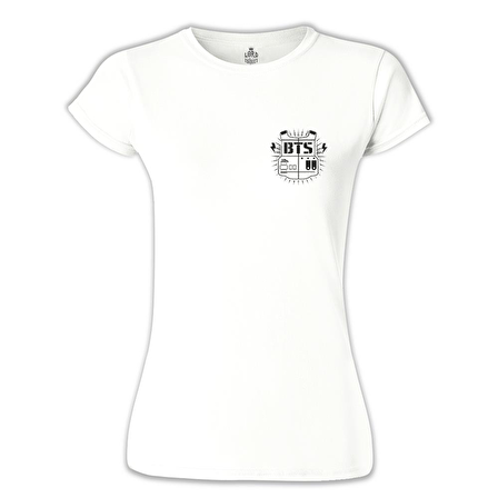 BTS - Jimin 95  (Ön-Arka) Beyaz Kadın Tshirt