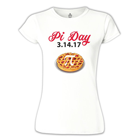 Matematik - Pi 24 Beyaz Bayan Tshirt