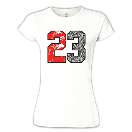 Basketball - Jordan  Beyaz Bayan Tshirt