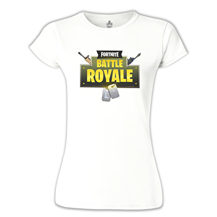 Fortnite - Battle Royale Beyaz Bayan Tshirt