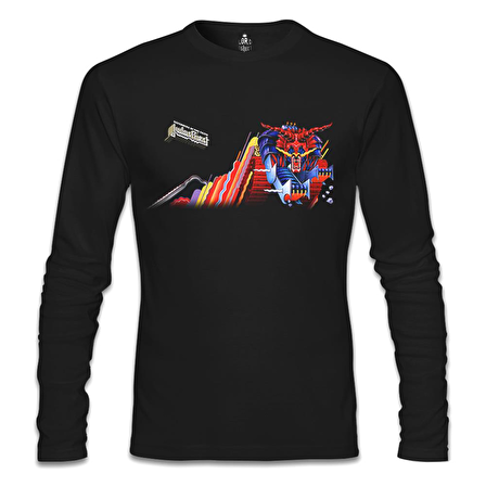 Judas Priest - Defenders of the Faith Siyah Erkek Sweatshirt