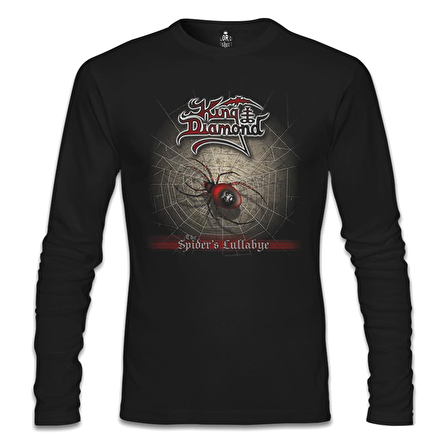King Diamond Siyah Erkek Sweatshirt