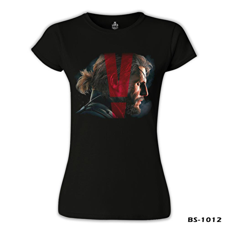 Metal Gear Solid V - The Phantom Pain Siyah Bayan Tshirt