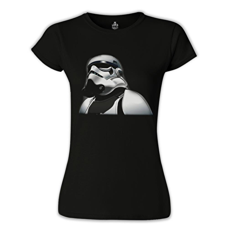 Star Wars - Stormtrooper 2 Siyah Bayan Tshirt