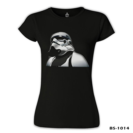 Star Wars - Stormtrooper 2 Siyah Bayan Tshirt