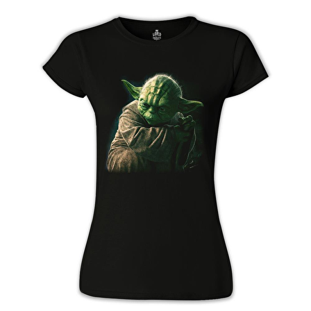 Star Wars - Yoda 3 Siyah Bayan Tshirt