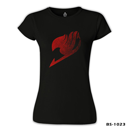 Fairy Tail - Logo 2 Siyah Bayan Tshirt