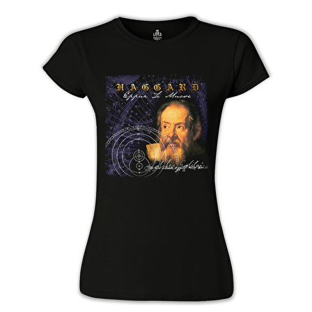 Haggard - Eppur Si Muove Siyah Bayan Tshirt