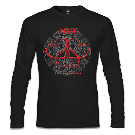 HIM - The Sacrement Siyah Erkek Sweatshirt