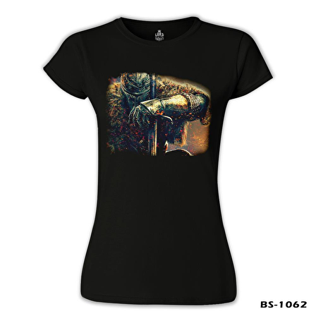 Dark Souls - Frost Siyah Bayan Tshirt