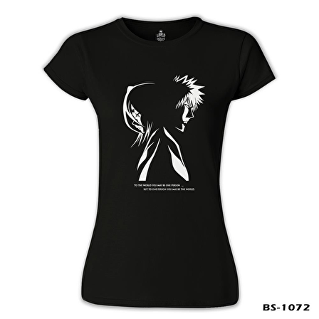Bleach - The One  Siyah Kadın Tshirt