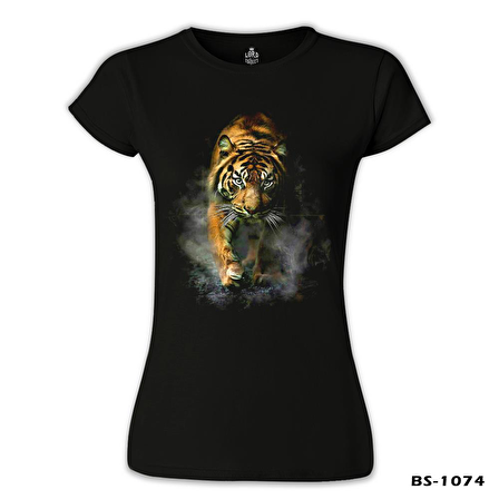 Kaplan 2 Siyah Bayan Tshirt