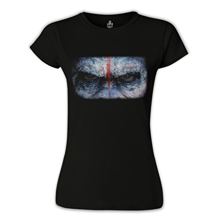 Maymunlar Gezegeni Siyah Bayan Tshirt