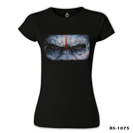 Maymunlar Gezegeni Siyah Bayan Tshirt