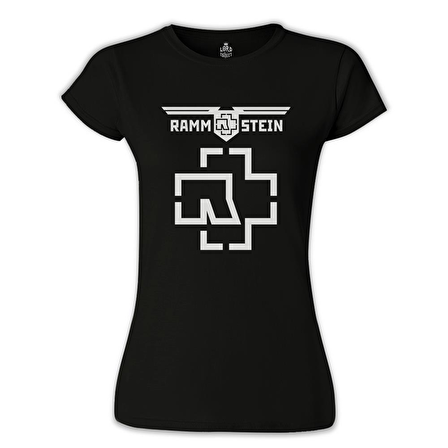 Rammstein - Logo Siyah Bayan Tshirt