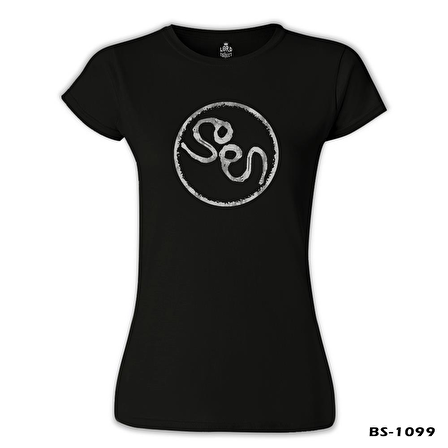 Soen Logo Siyah Kadın Tshirt