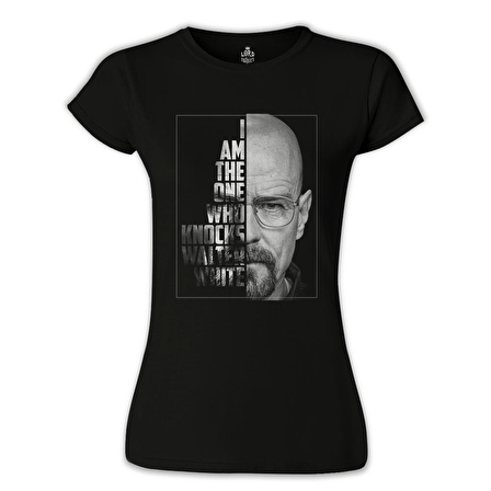 Breaking Bad - Who Knocks Walter White Siyah Kadın Tshirt