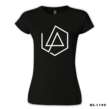 Linkin Park - Logo 4 Siyah Bayan Tshirt