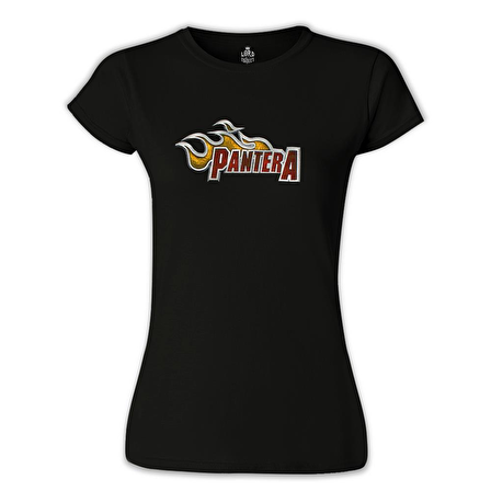 Pantera - Logo Siyah Bayan Tshirt