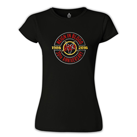 Slayer - Reign in Blood Siyah Bayan Tshirt