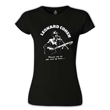 Leonard Cohen - End of.. Siyah Bayan Tshirt