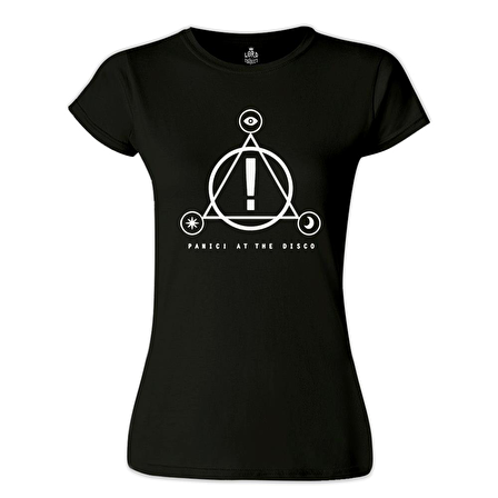Panic at the Disco! - Triangle Siyah Bayan Tshirt