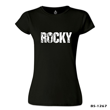 Rocky - Win Siyah Bayan Tshirt