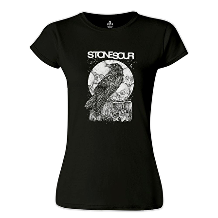 Stone Sour - Crow Siyah Bayan Tshirt