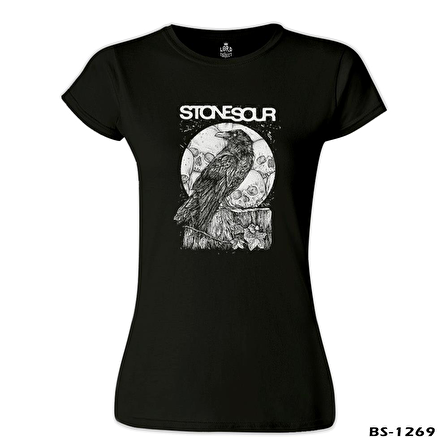 Stone Sour - Crow Siyah Bayan Tshirt